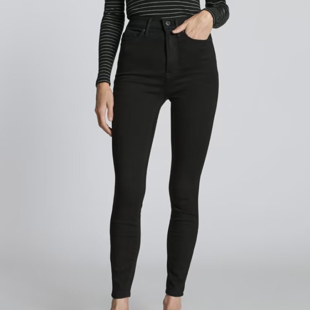 NWT Everlane the way high skinny jean black